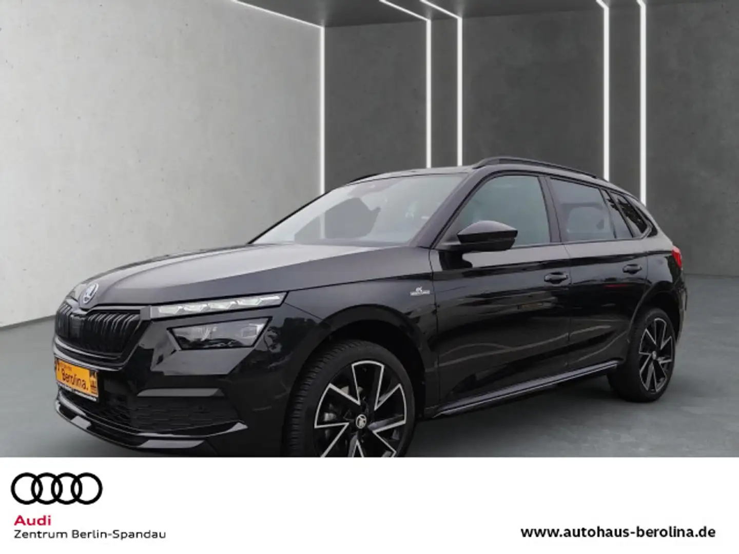 Skoda Kamiq 1.5 TSI Monte Carlo *Virt.C*R-CAM*PDC*SHZ* crna - 1