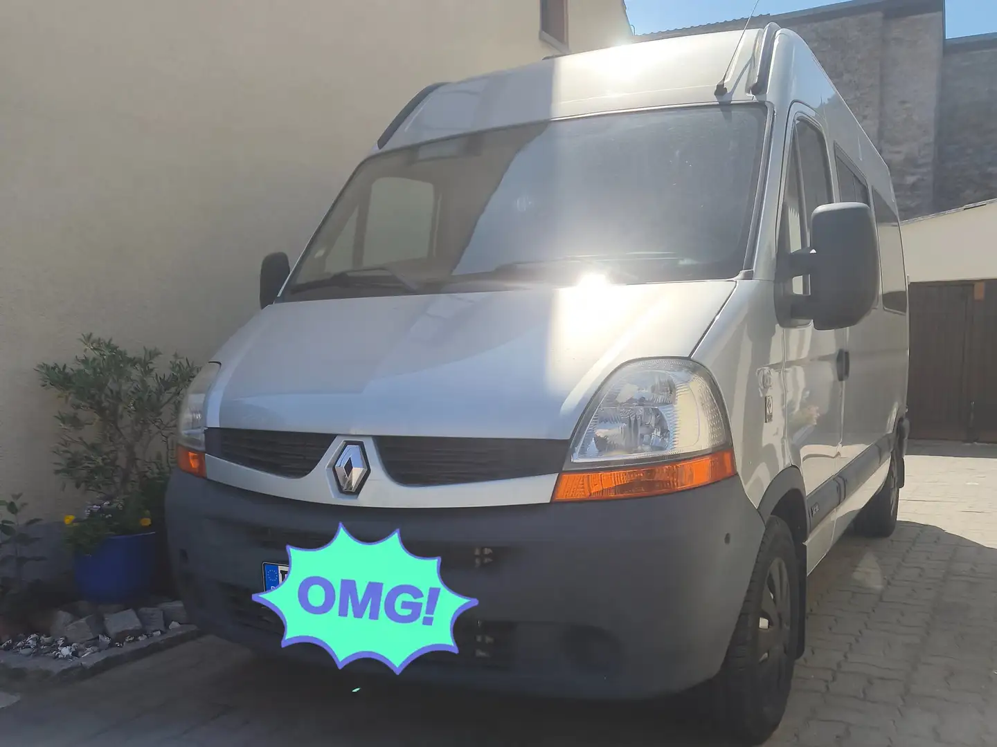 Renault Master Master 2.5 dCi 120 L1H1 Minibus Quickshift Silber - 1
