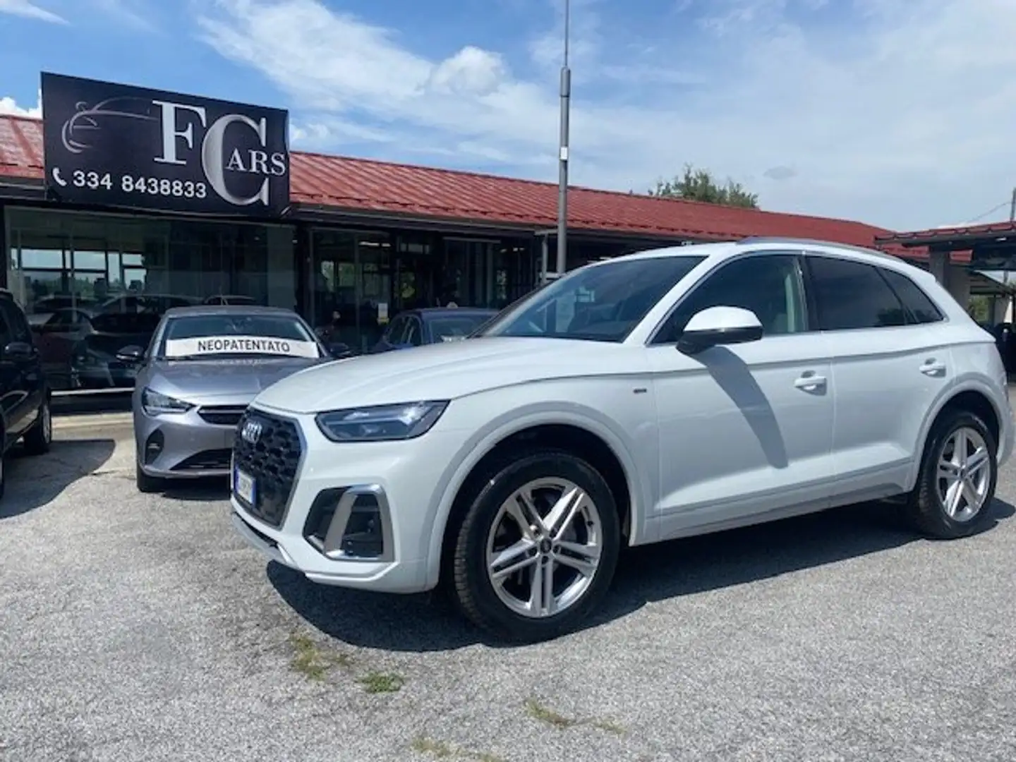 Audi Q5 40 2.0 TDI S LINE QUATTRO S/TRONIC-2 ANNI GARANZIA Blanco - 1