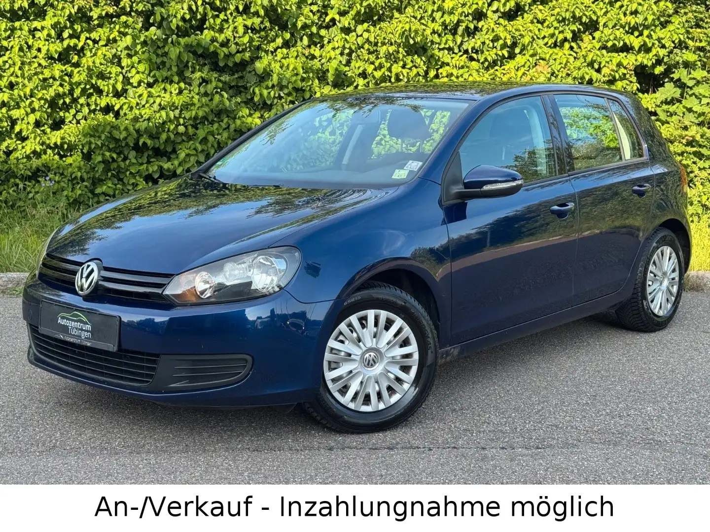 Volkswagen Golf VI 1.6 Trendline | AHK | SCHECKHEFT Azul - 1