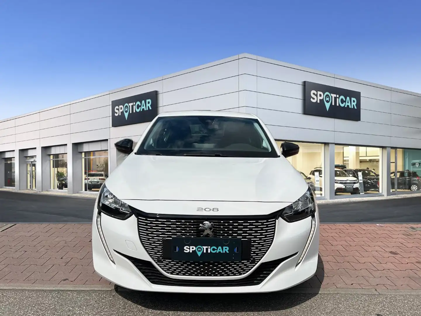 Peugeot e-208 208 II 2019 Active Pack 100kW Weiß - 2
