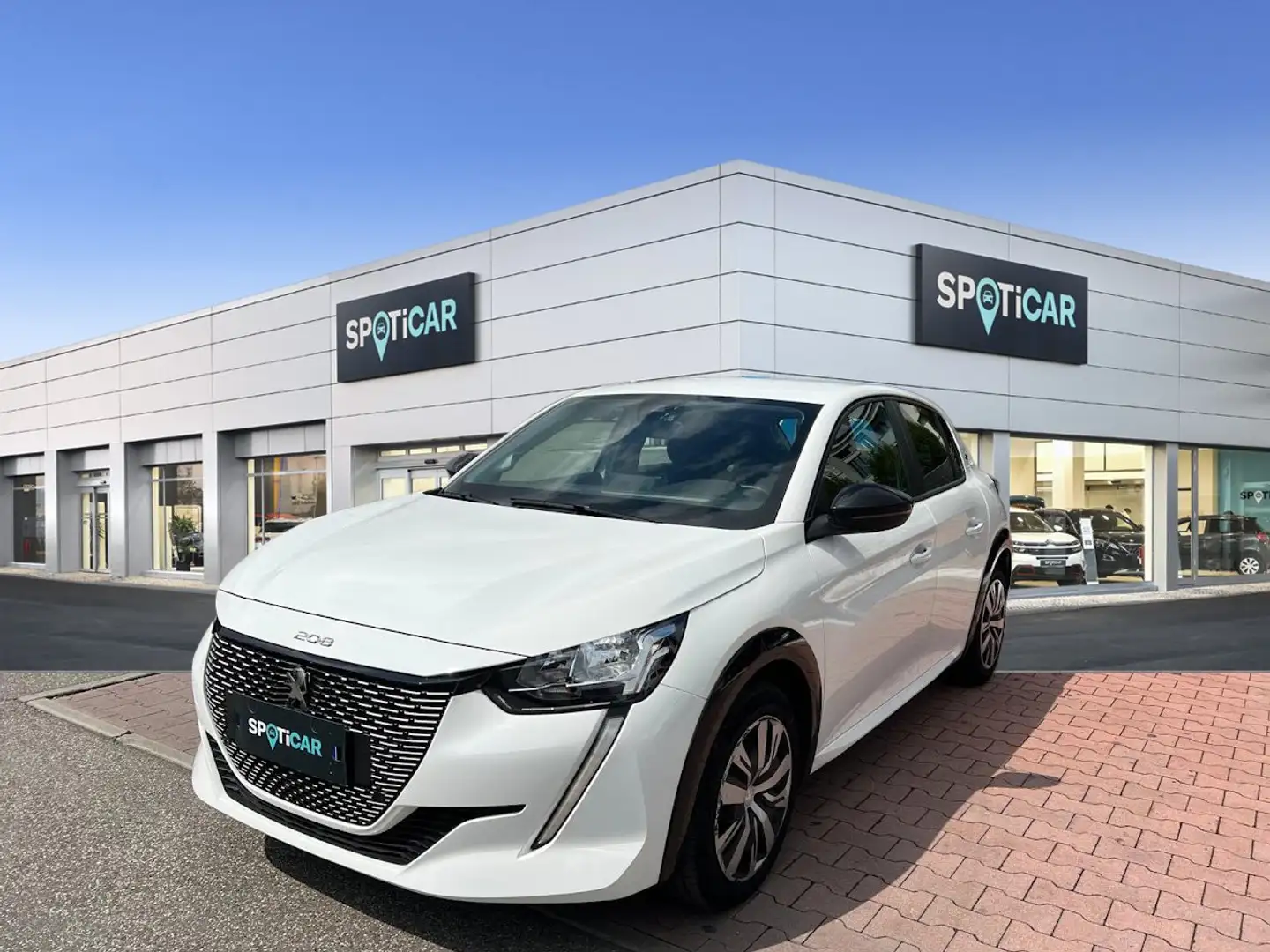 Peugeot e-208 208 II 2019 Active Pack 100kW Weiß - 1
