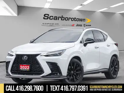 White 2022 Lexus NX 350 F SPORT 3 AWD SUV / Crossover 8-Speed Automatic