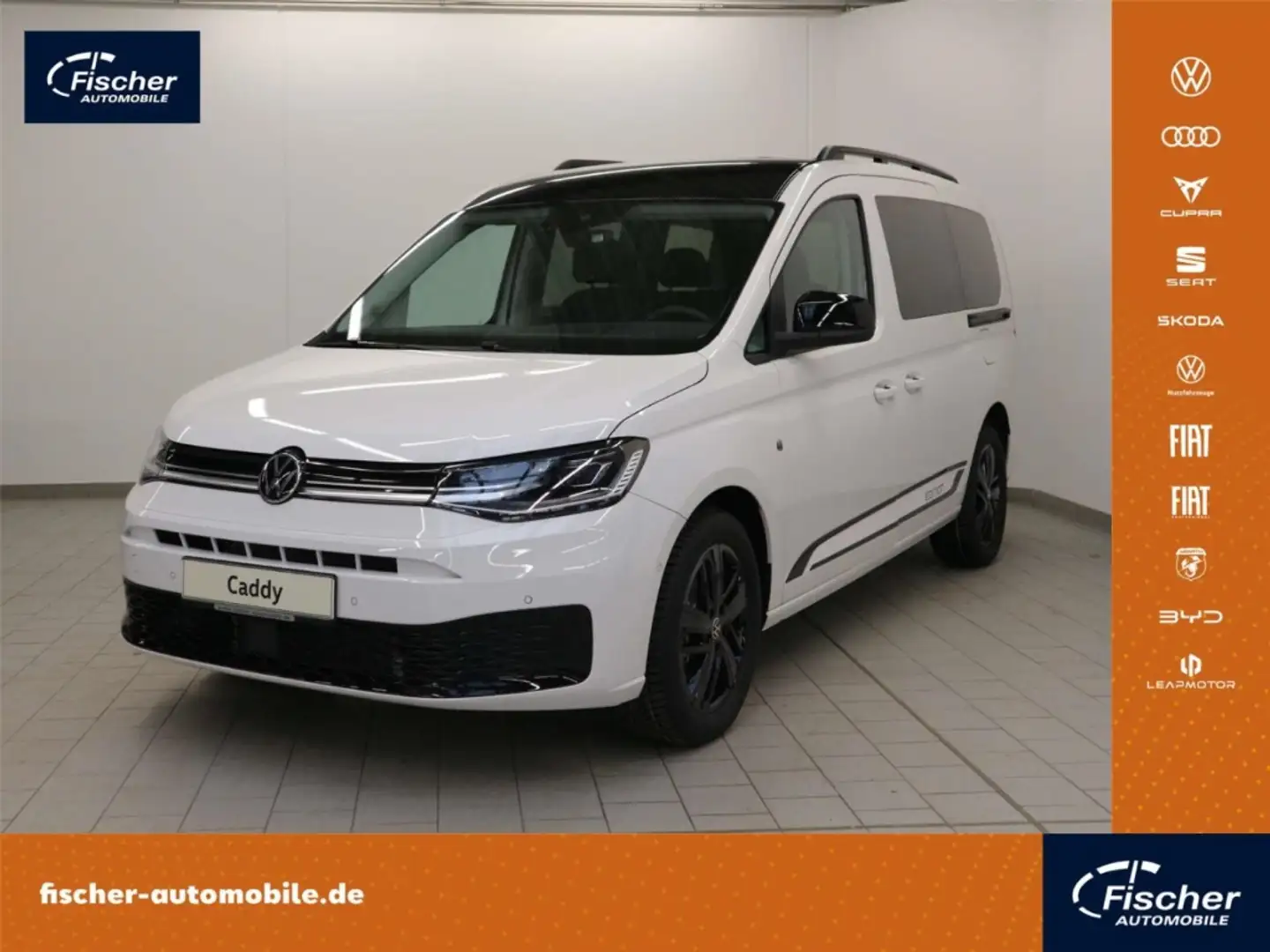 Volkswagen Caddy 2.0 TDI SCR Edition Weiß - 1