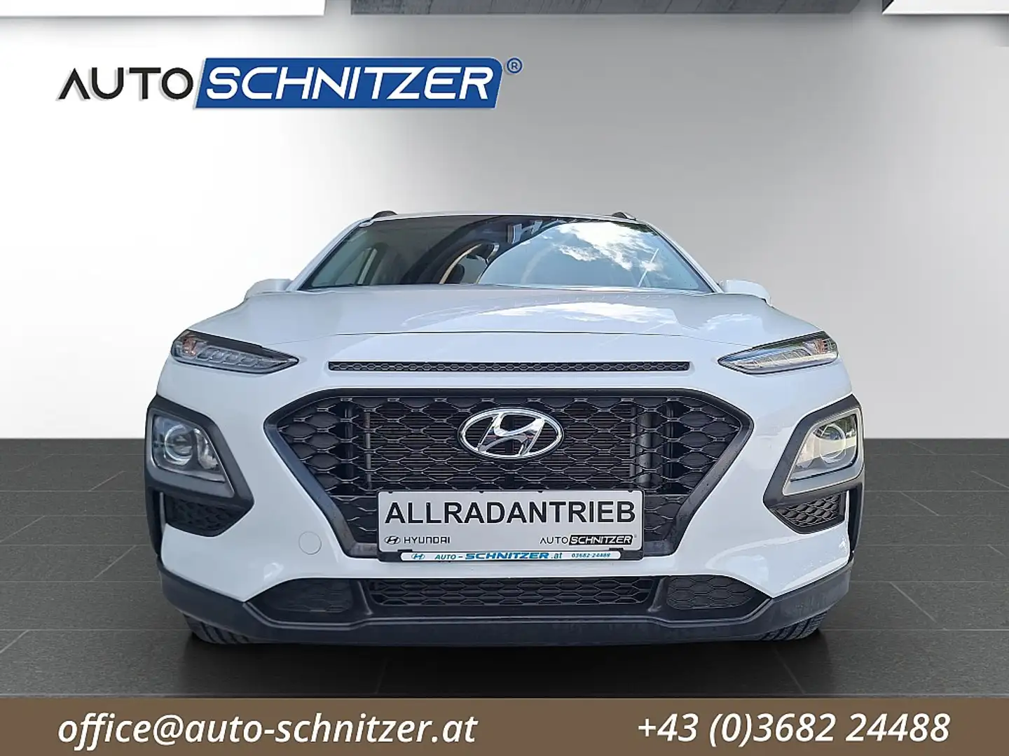 Hyundai KONA Kona 1,6 CRDi 4WD Level 3 Plus DCT Aut. Weiß - 2