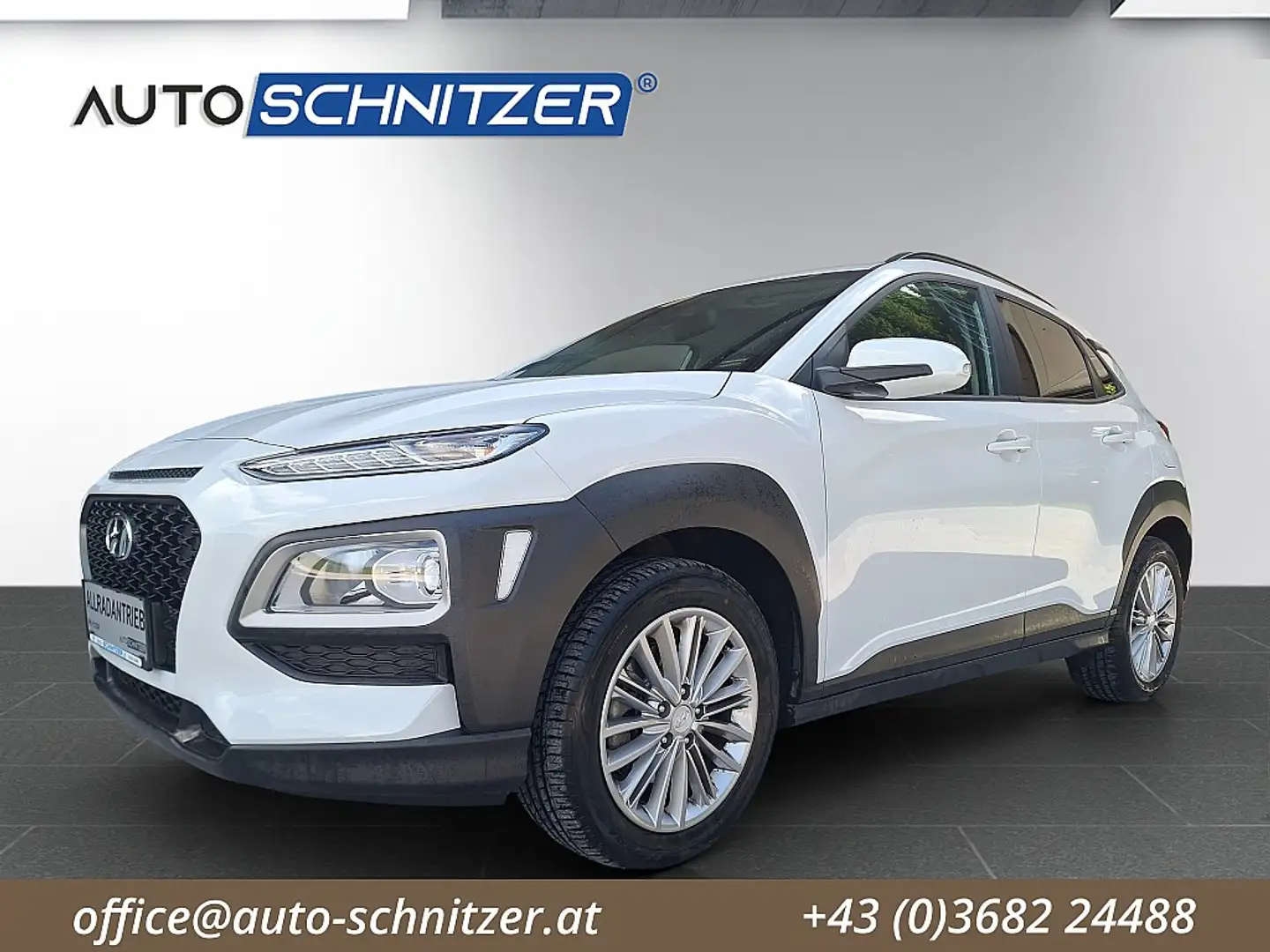 Hyundai KONA Kona 1,6 CRDi 4WD Level 3 Plus DCT Aut. Weiß - 1