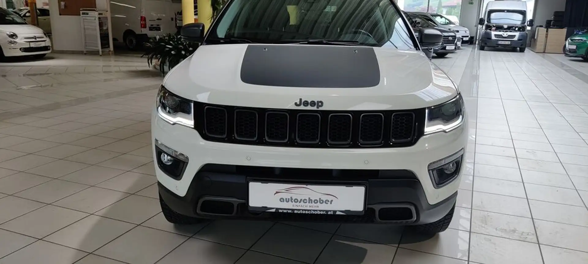 Jeep Compass Plug-In Hybrid Trailhawk 4xe Blanc - 2