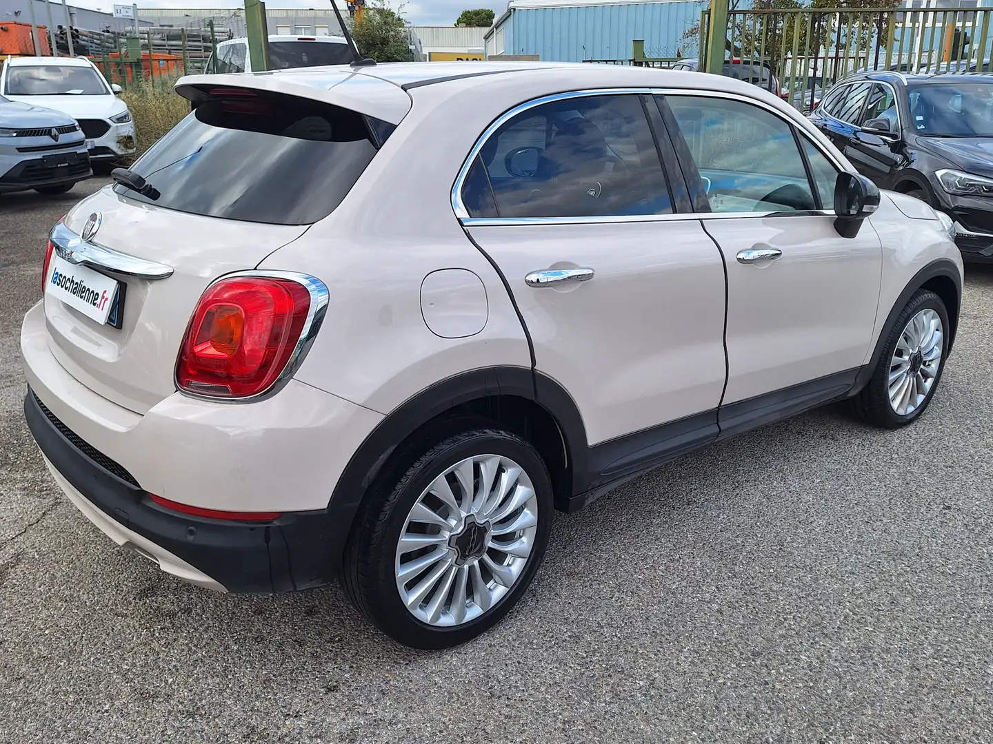 Fiat 500X 1.6 MultiJet 120 ch DCT Lounge Beige - 2