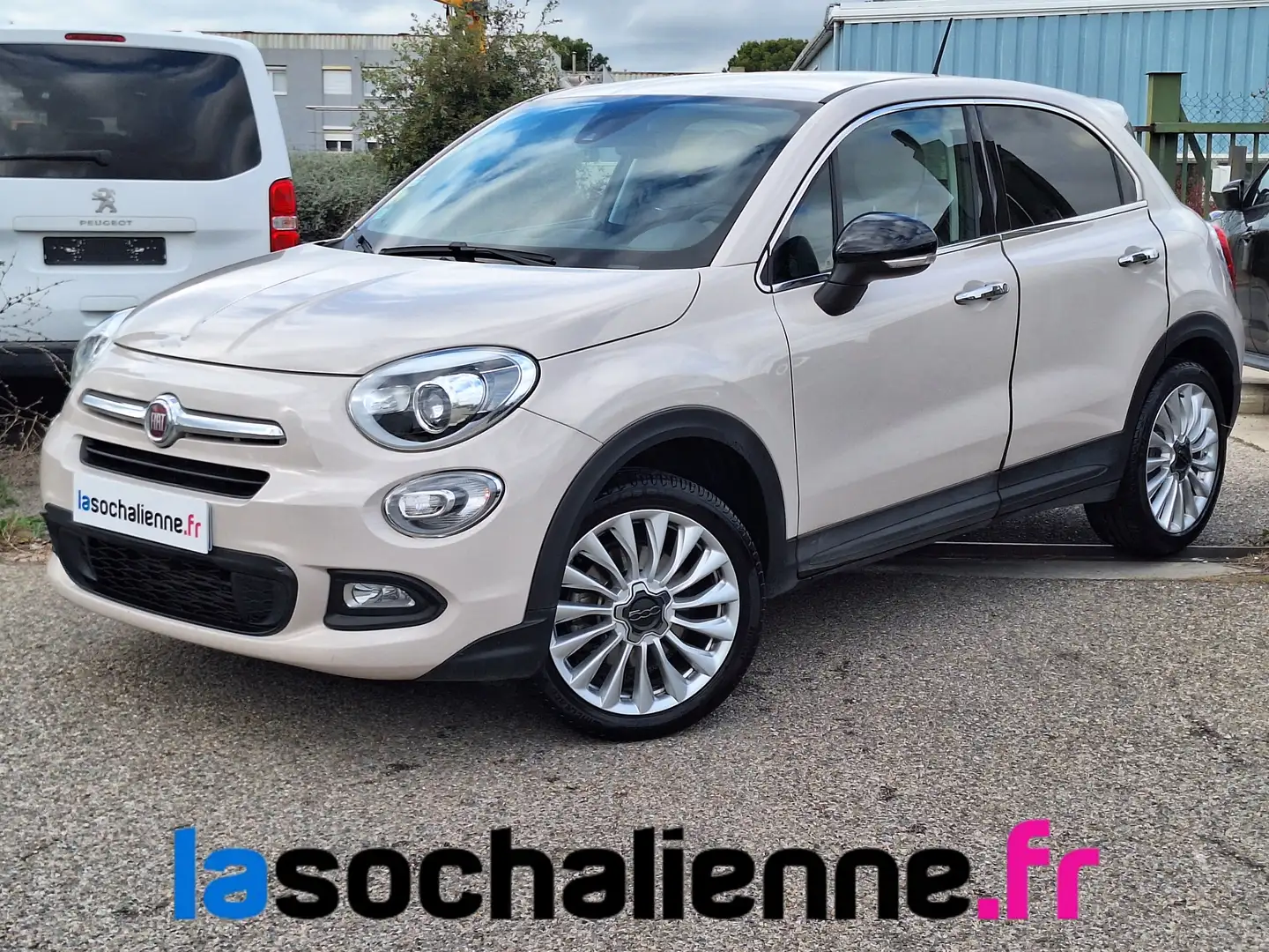 Fiat 500X 1.6 MultiJet 120 ch DCT Lounge Beige - 1