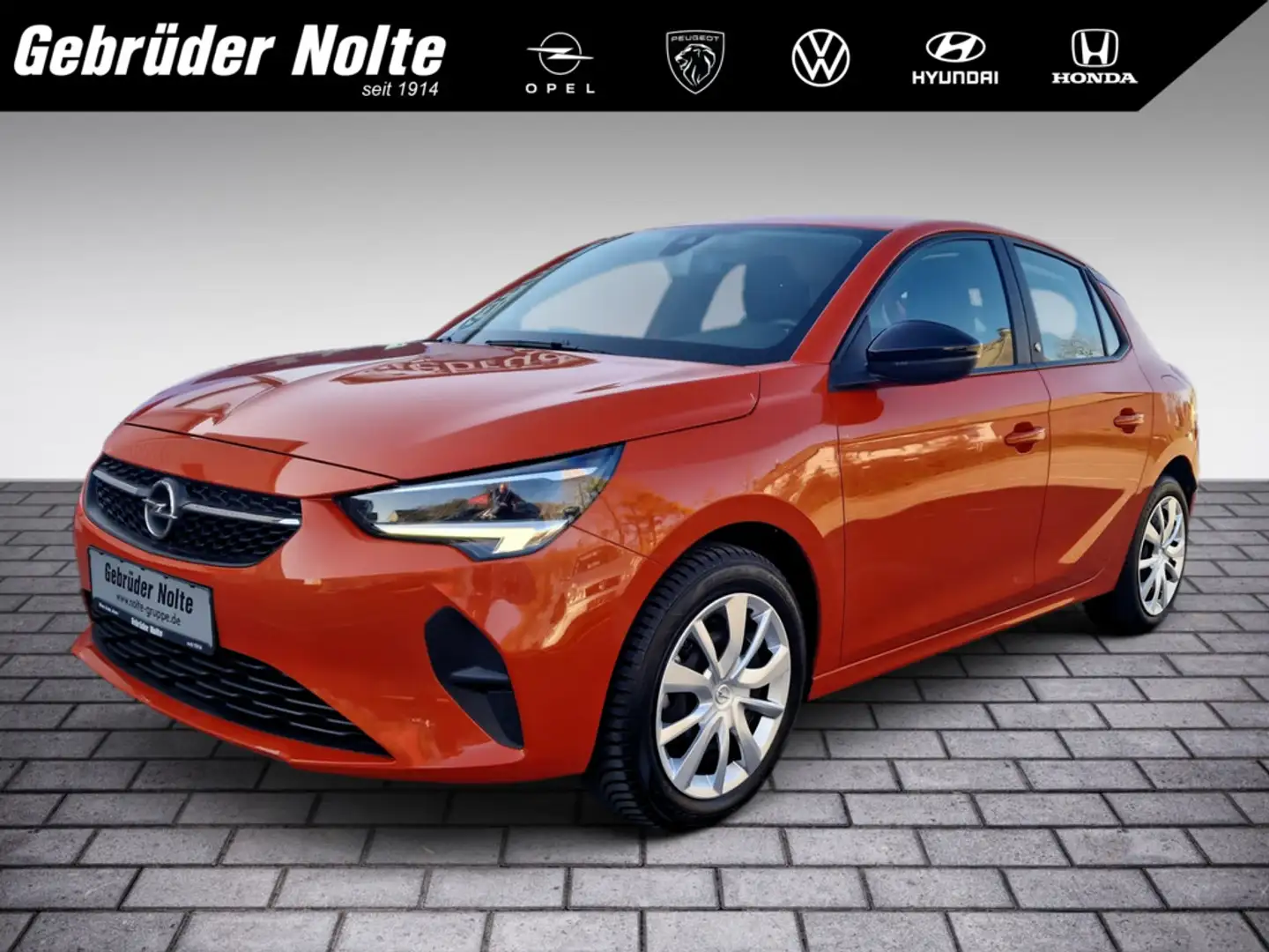 Opel Corsa-e Edition MJ21 Elektromotor, 100 kW 136 PS Automatik Orange - 1