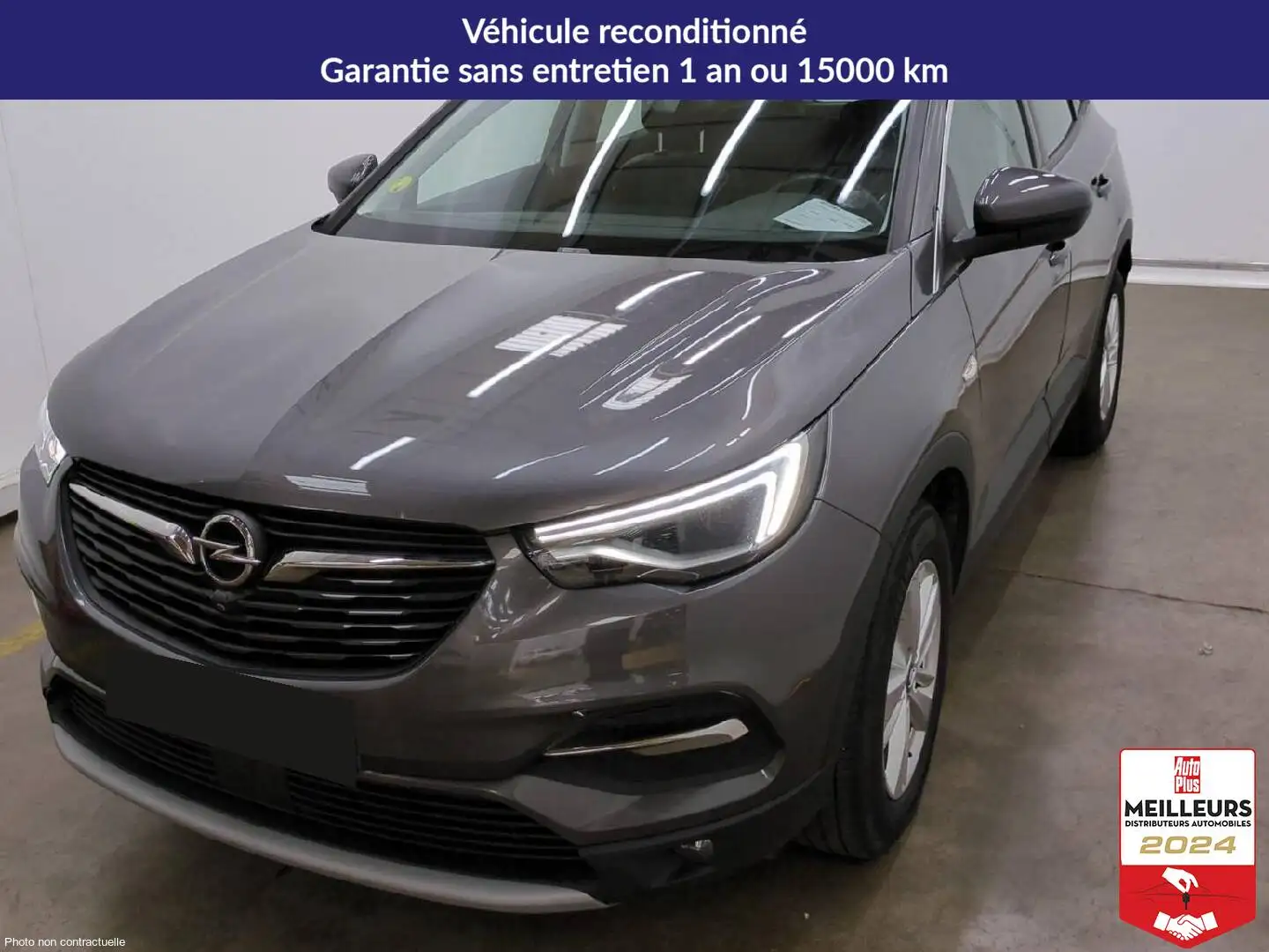 Opel Grandland X 1.5 Diesel 130 BVA8 Edition +GPSPro +Caméra360 Gri - 1