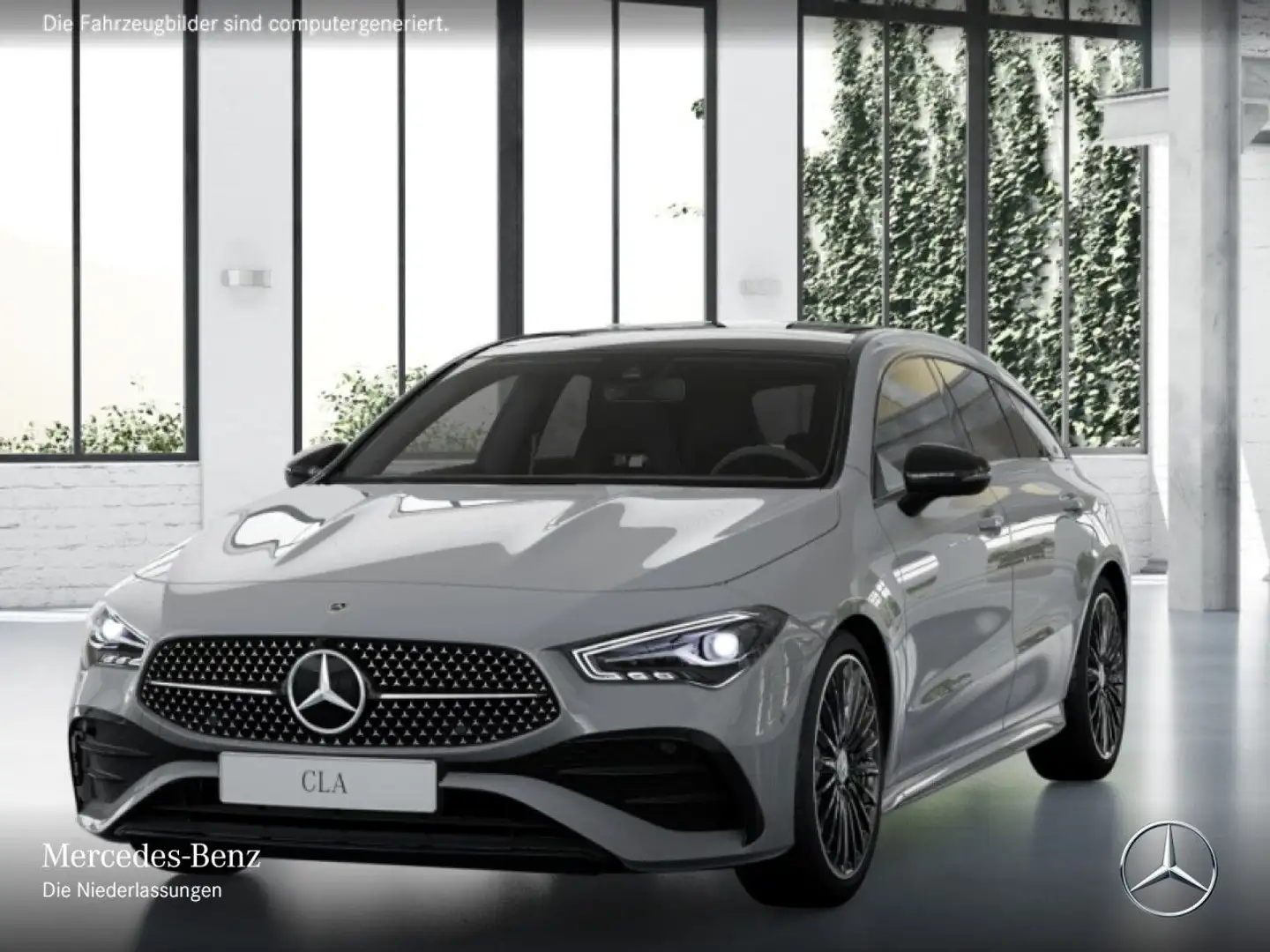 Mercedes-Benz CLA 200 AMG+NIGHT+PANO+AHK+LED+KAMERA+TOTW+7G Grau - 2