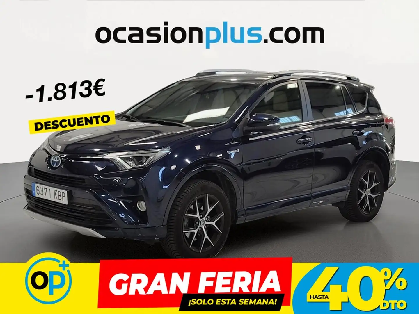 Toyota RAV4 2.5 hybrid 2WD Feel! Azul - 1