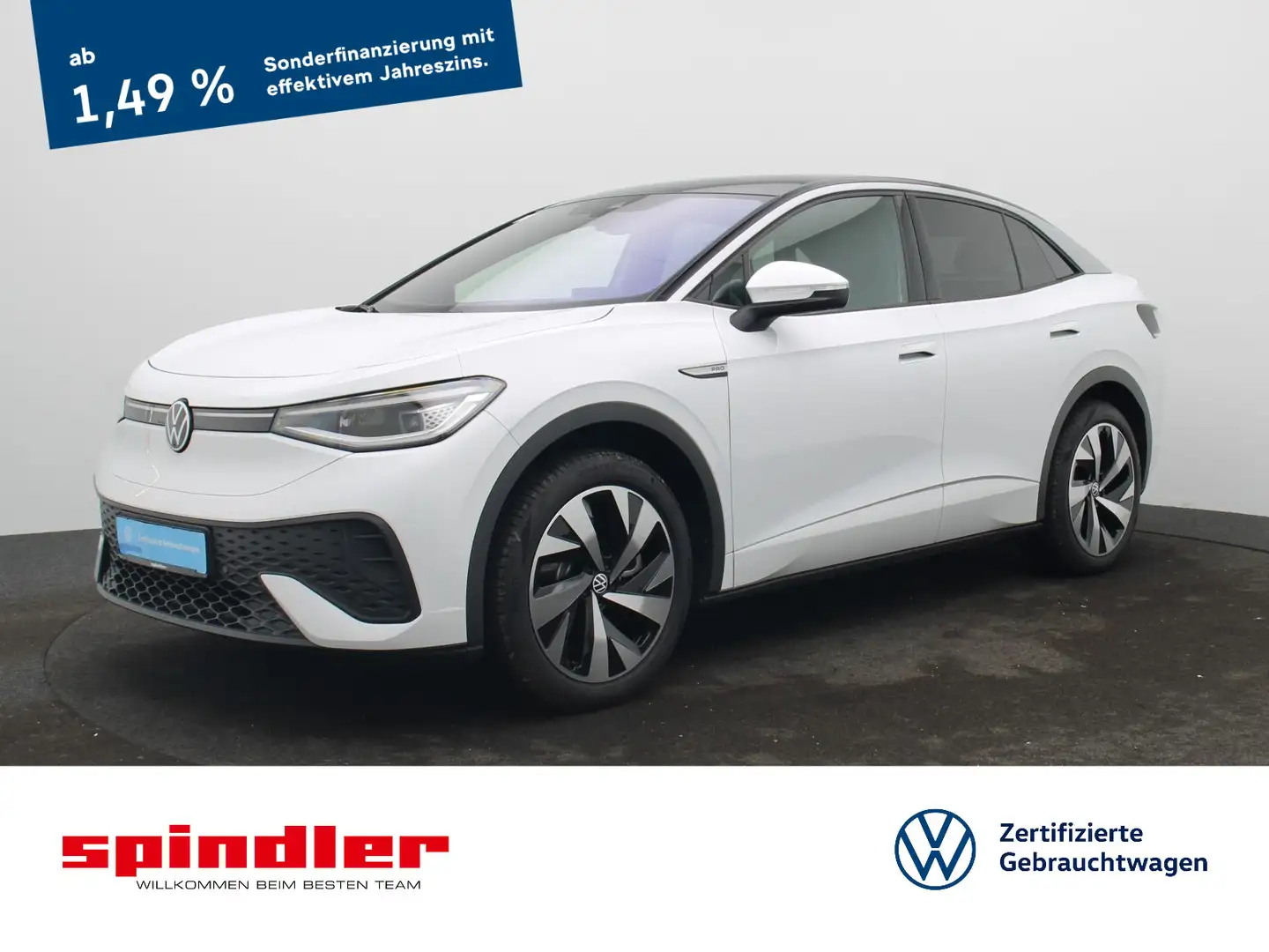 Volkswagen ID.5 Pro Performance / Navi, Matrix, 360°, AHK Weiß - 1