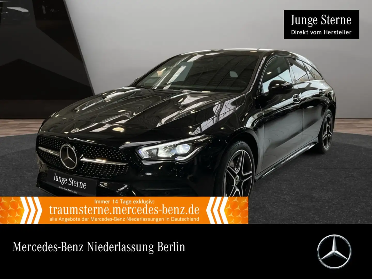 Mercedes-Benz CLA 250 e AMG+NIGHT+360°+LED+BURMESTER+HUD+8G Schwarz - 1