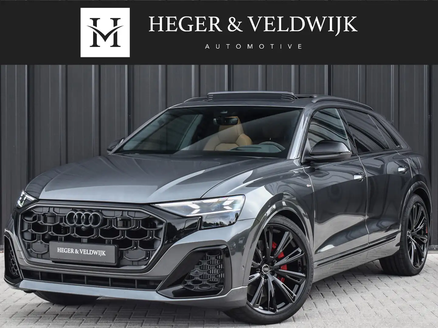 Audi Q8 60 TFSI e QUATTRO PRO LINE S COMPETITION | PANORAM Grijs - 1
