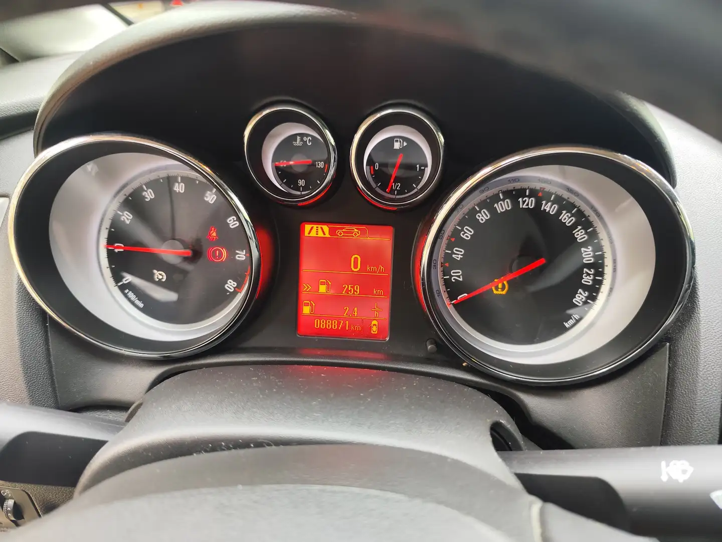 Opel Astra 14 Turbo Grijs - 2