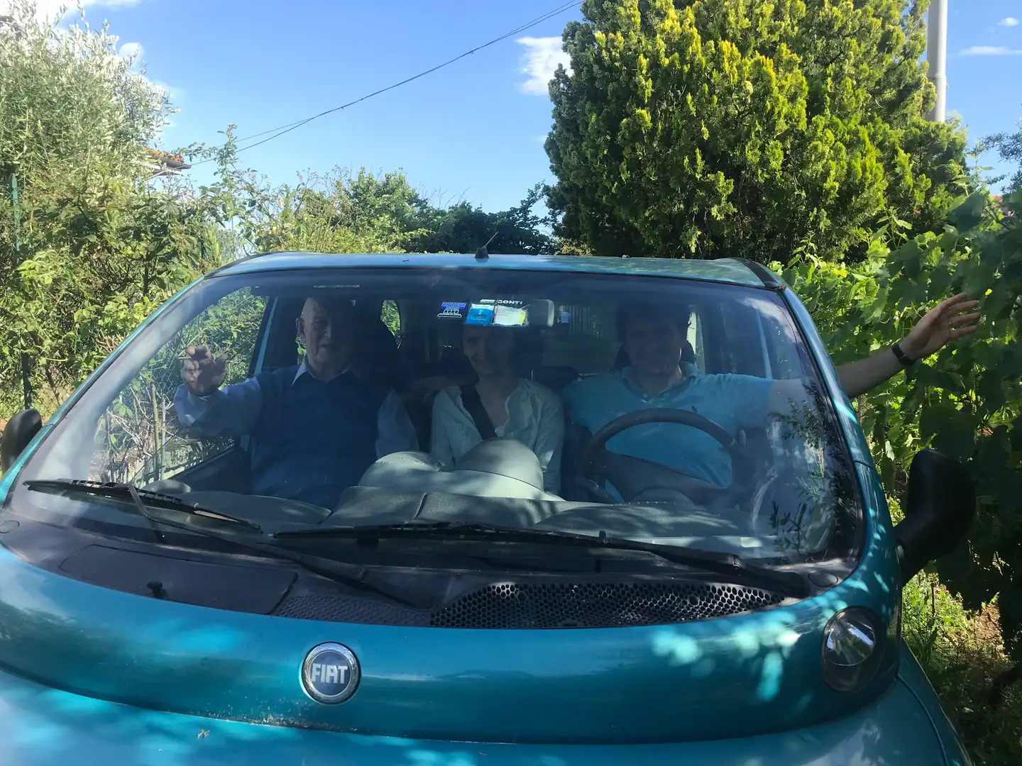 Fiat Multipla Multipla I 1998 1.6 16v SX 100cv Grün - 1