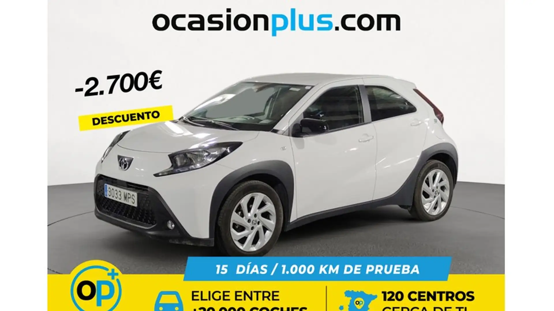 Toyota Aygo Play Blanc - 1