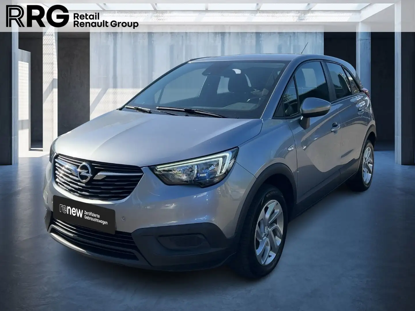 Opel Crossland X 1.2  Einparkhilfe Klima Sitzheizung Grigio - 1