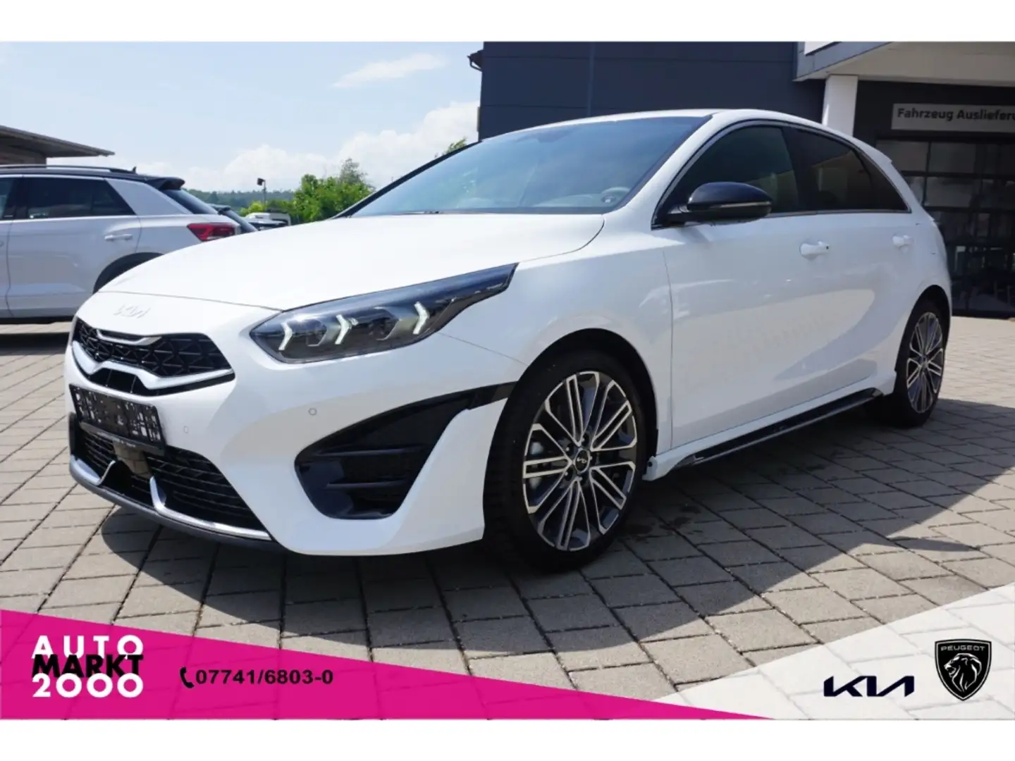 Kia Ceed / cee'd 1.5T 140 GT Line DCT7 Navi Indukt. Virt. Cockpit A Weiß - 1