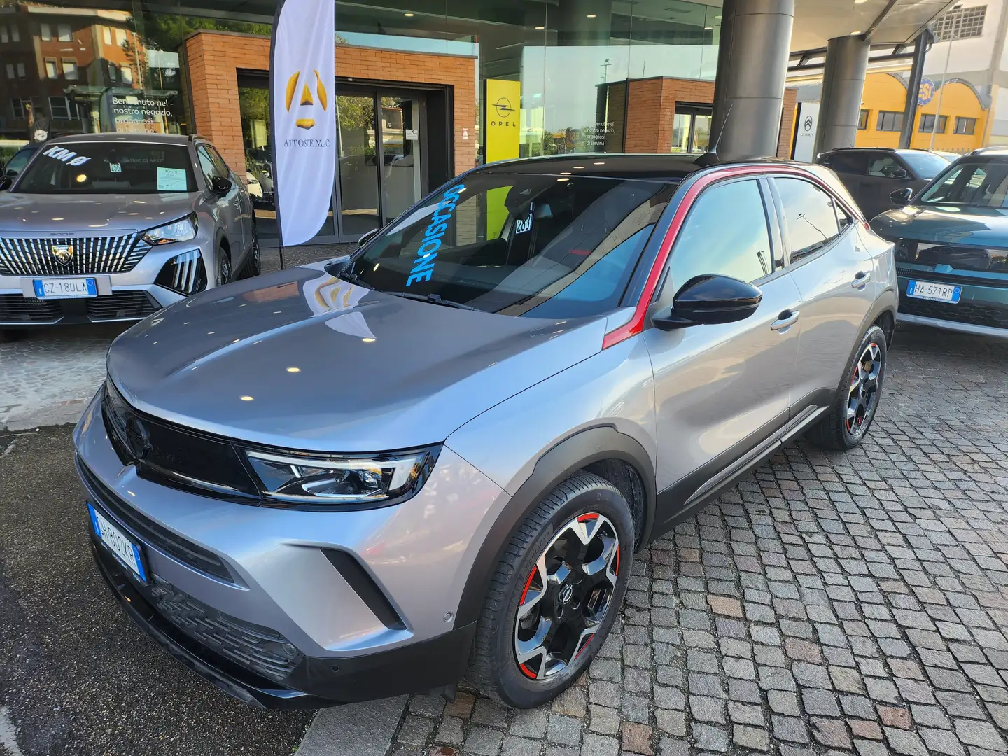 Opel Mokka Mokka II 12 t GS Line s AUTOMATICA 130CV Argento - 2