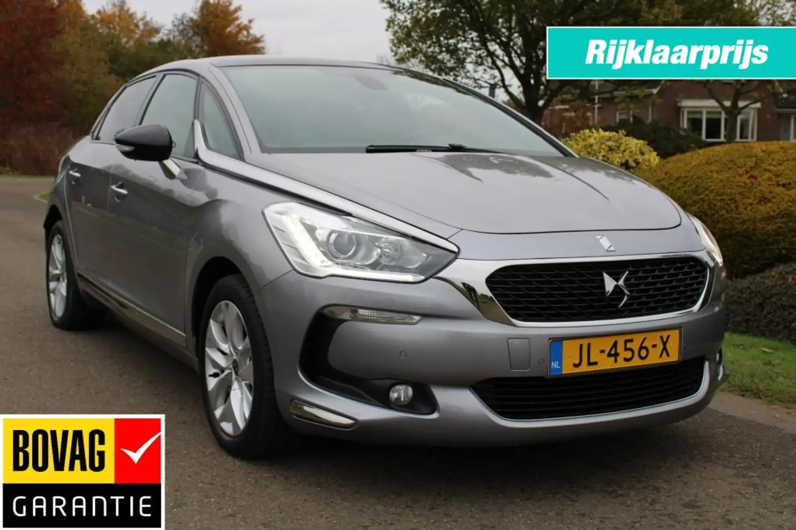 DS Automobiles DS 5 1.6 165pk Bus. Executive automaat ECC/navi/pano/ca Grijs - 1