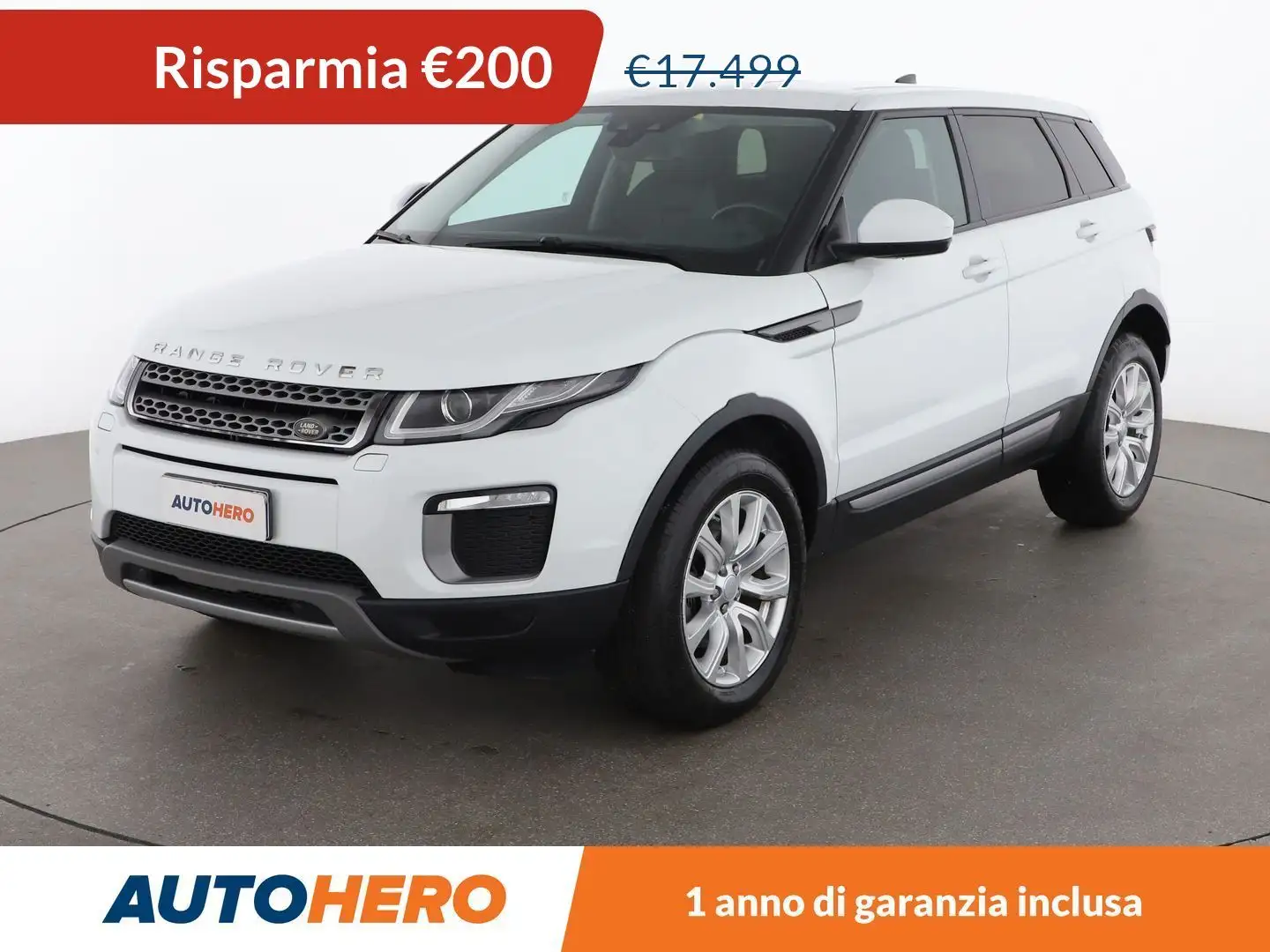 Land Rover Range Rover Evoque 2.0 Td4 SE 150 CV Blanc - 1