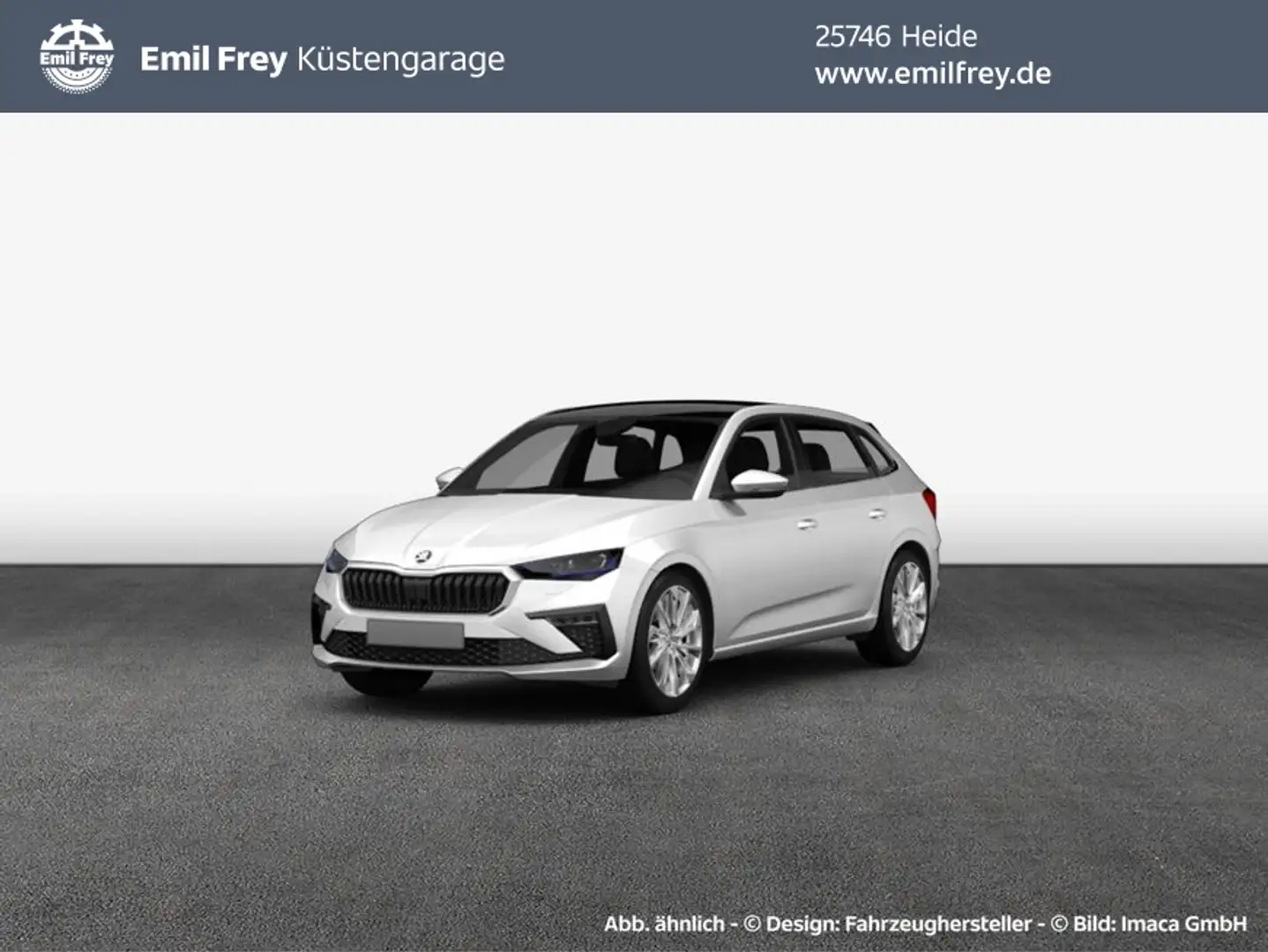 Skoda Scala Selection 1.0l TSI DSG ACC NAVI DAB+ LED PDC Weiß - 1