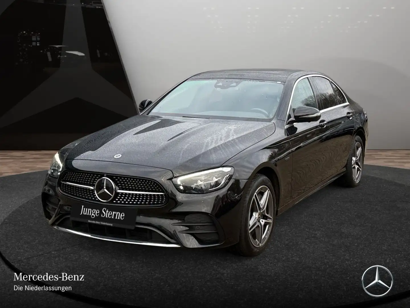 Mercedes-Benz E 300 de 4M AMG+PANO+360+LED+FAHRASS+9G Schwarz - 2