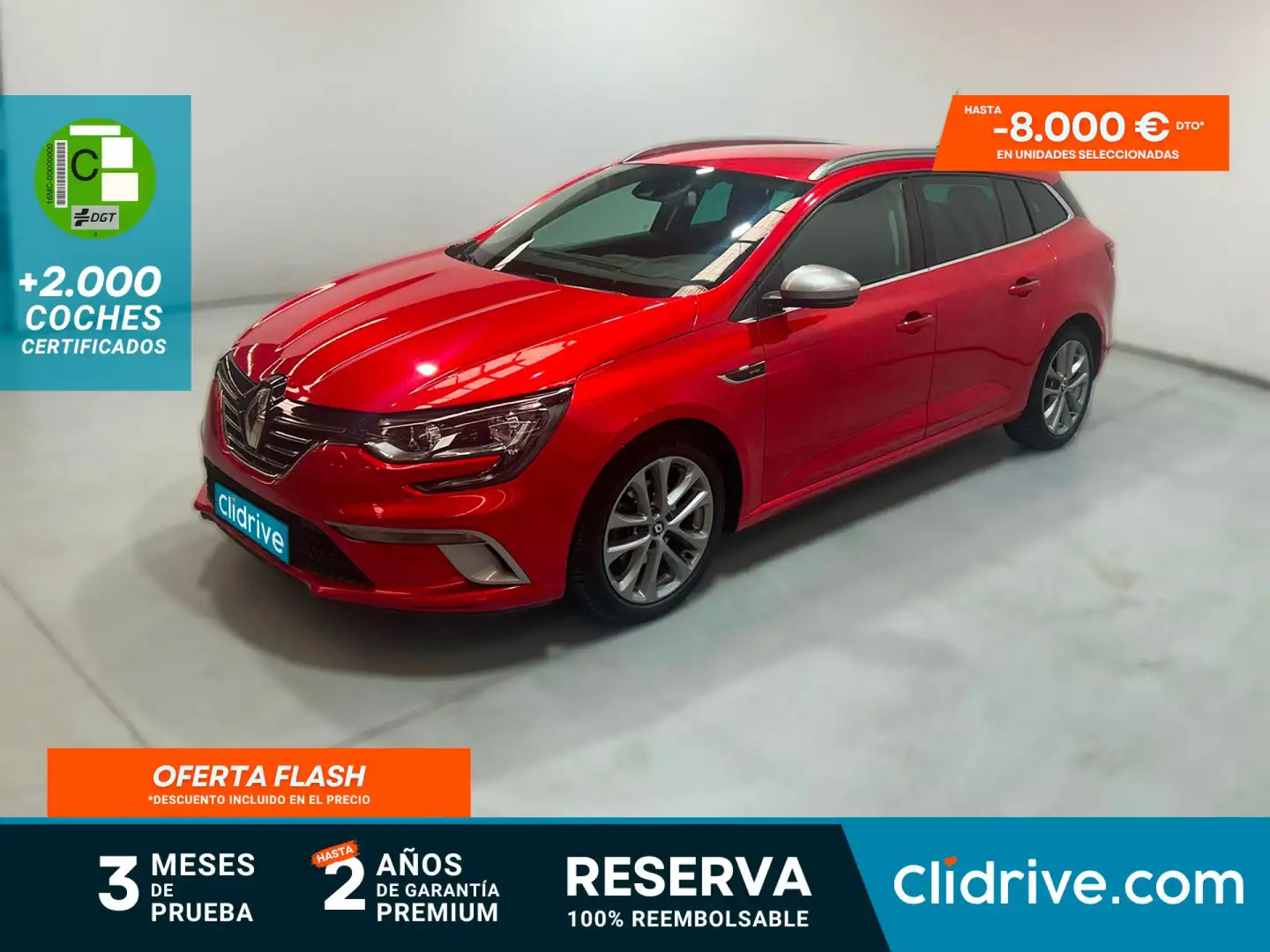 Renault Megane S.T. 1.5dCi Blue GT Line 85kW Rojo - 1