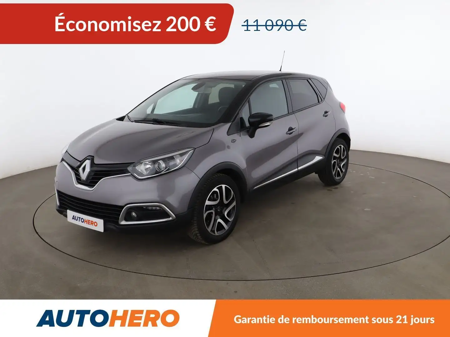Renault Captur 1.5 dCi Energy Pure Gris - 1
