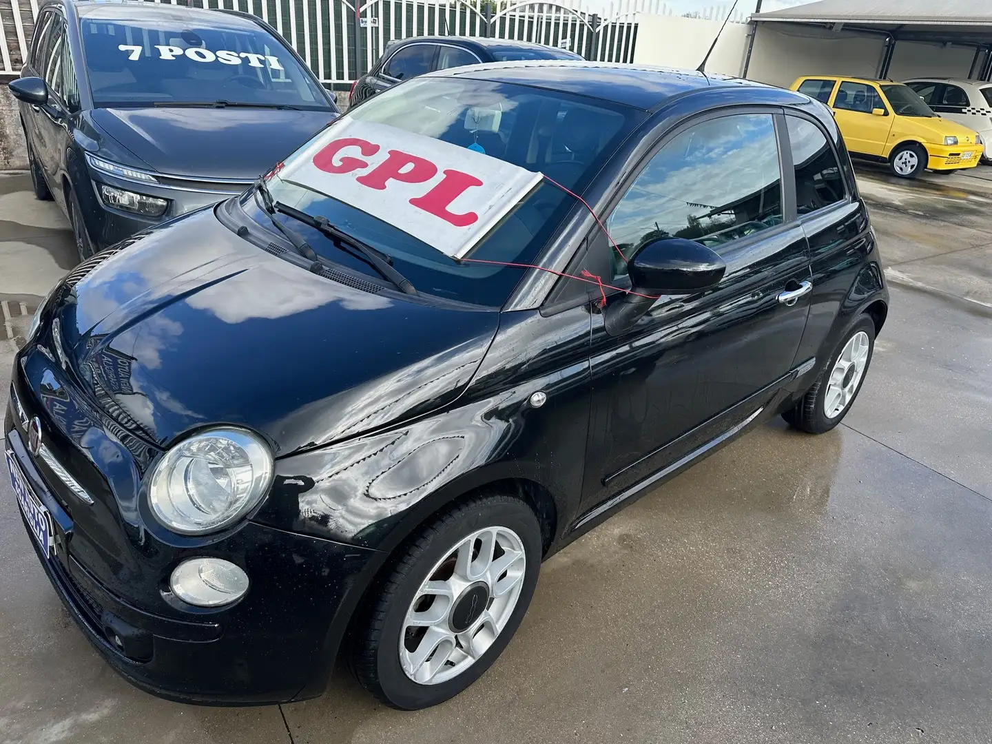 Fiat 500 1.2 Sport 69cv IMP.GPL Nero - 1