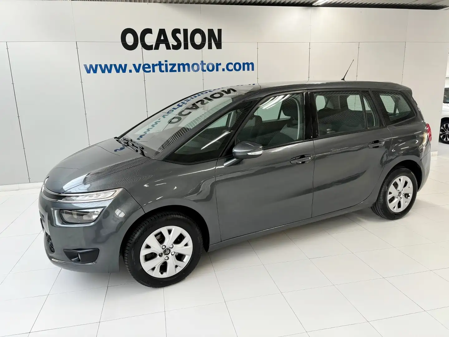 Citroen C4 Grand  Picasso e-HDi 115 Airdream Seduction Gris - 1