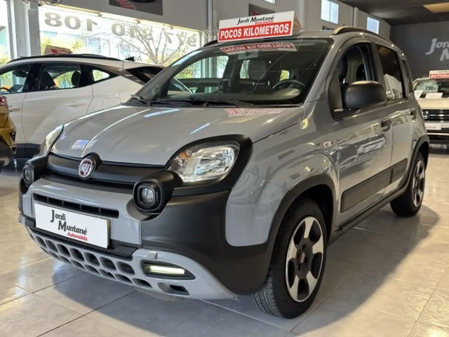 Fiat Panda CITY CROSS 1.0GSE HYBRID 70CV.- " ETIQUETA ECO ".- Grijs - 1