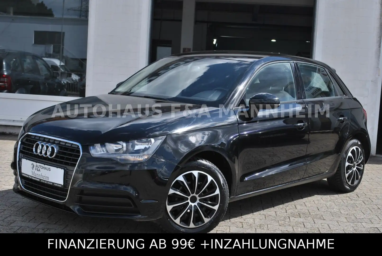 Audi A1 Sportback attraction Navi Klima euro5 Negro - 1