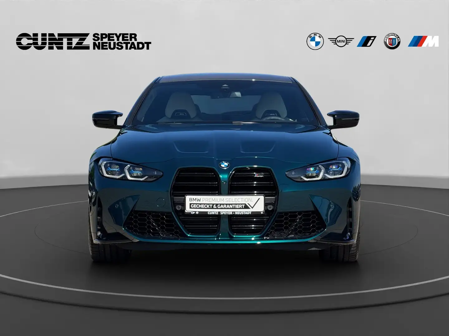 BMW M4 Competition Coupé M Drivers Drive-Parkassist 360°K Grün - 2