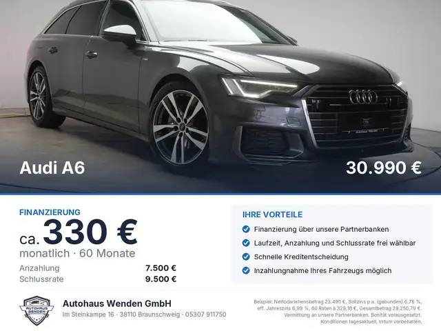 2023 Audi A6 in Grey for sale