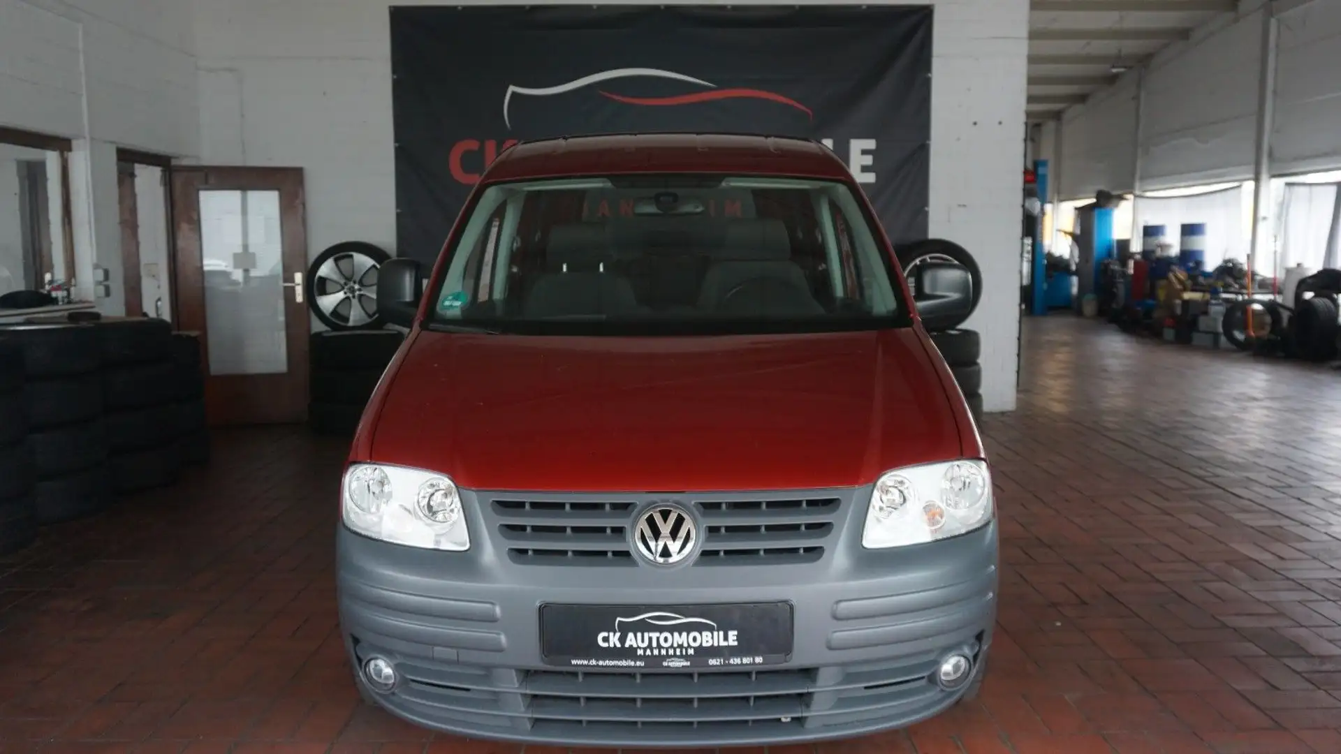 Volkswagen Caddy Life Team KLIMA*1-HD*ZAHNRIEMEN-NEU*TOP!!! Rot - 1