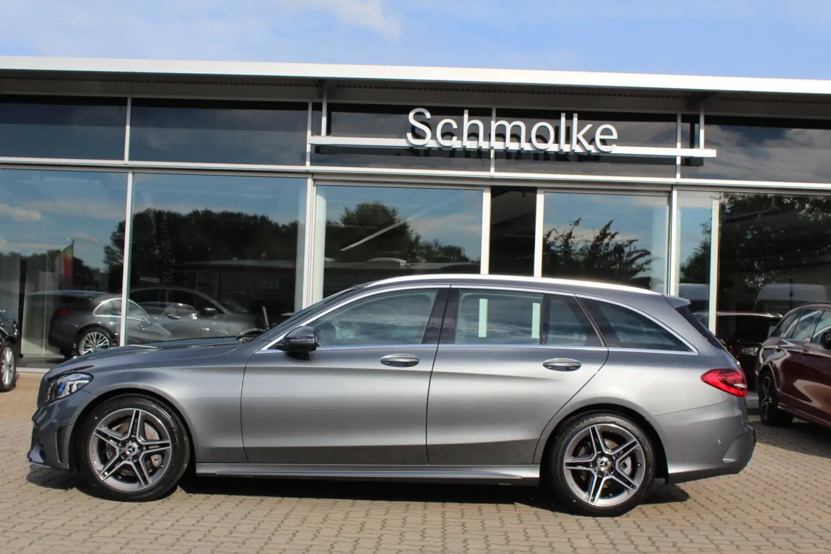 Mercedes-Benz C 180 C 180 T AMG 9G-Tronic*Multib*RFK*Ambiente*Spurp. Grau - 2