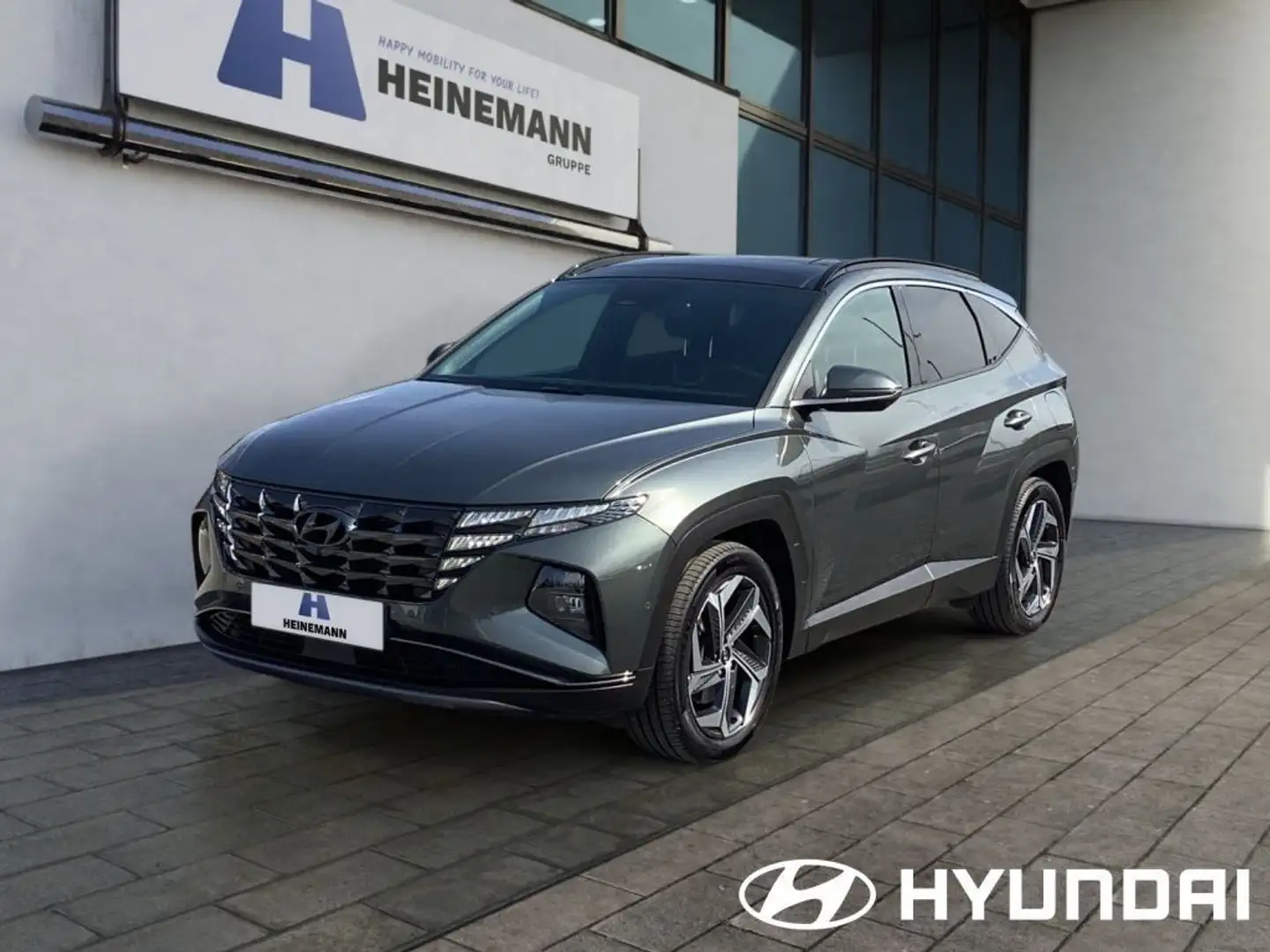Hyundai TUCSON Plug-in-Hybrid 1.6 T-GDi 4WD DCT Prime Pa Grijs - 1