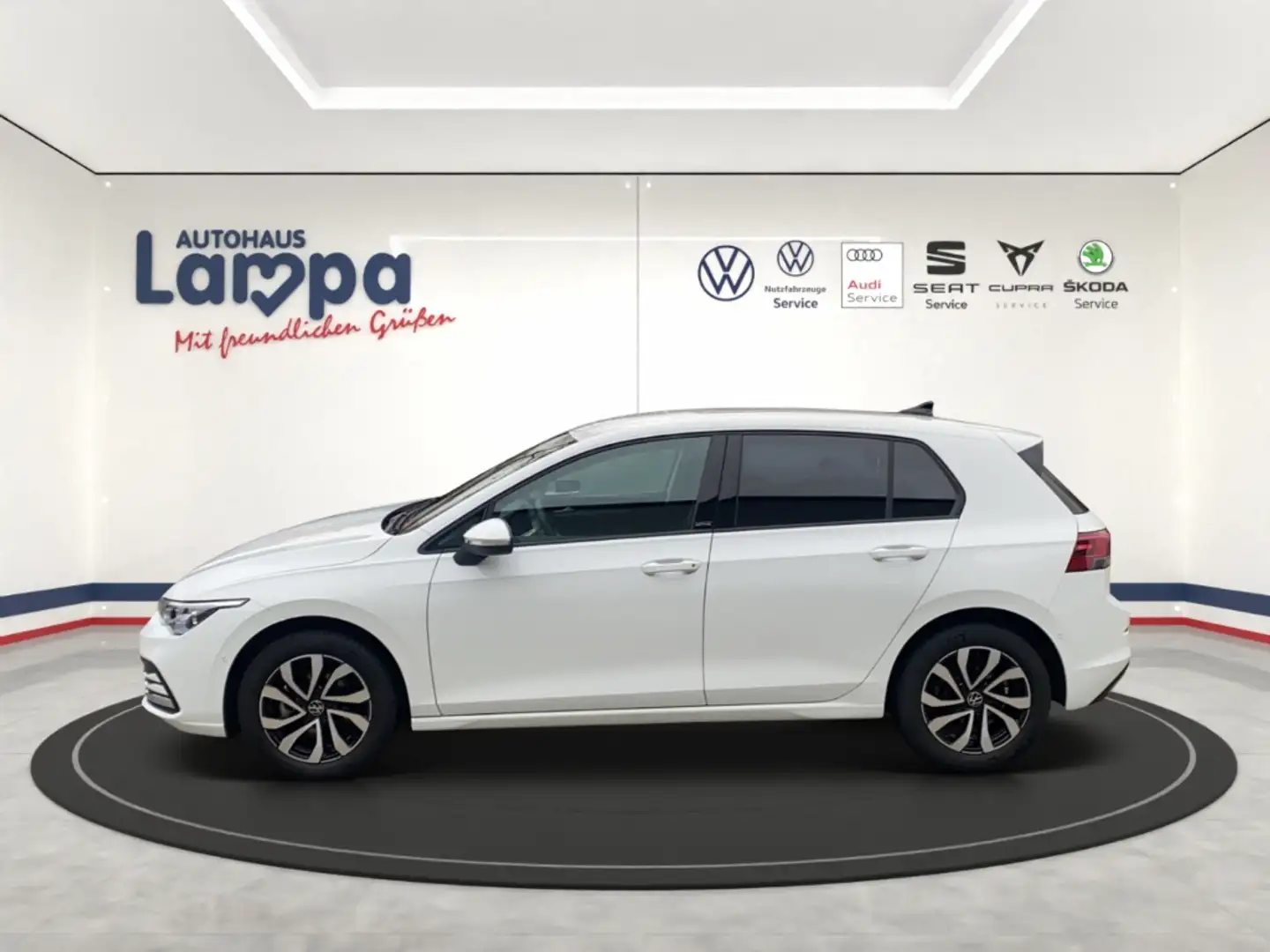 Volkswagen Golf Active 1.5 TSI 6-Gang Head,NAV,RFK,MFK,SHZ,LED Bílá - 2