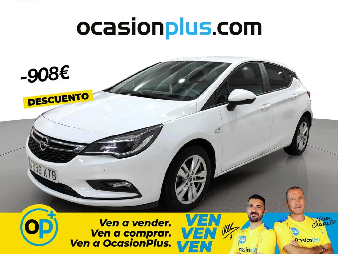Opel Astra 1.4T S/S Selective 125 Blanco - 1