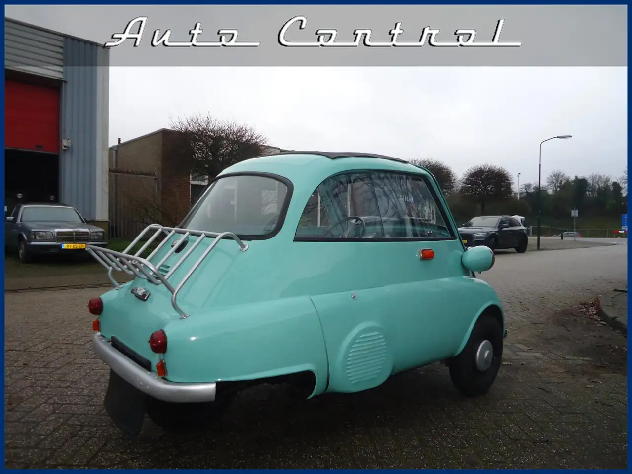 BMW Isetta 300 1960 Mintgroen 3-wieler, foto 6