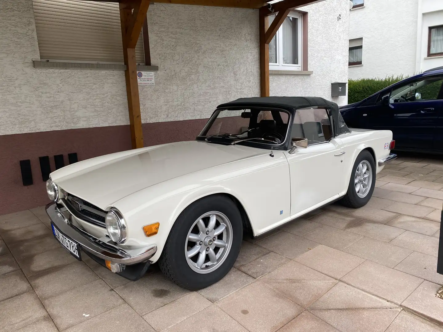 Triumph TR6 Overdrive Weiß - 1