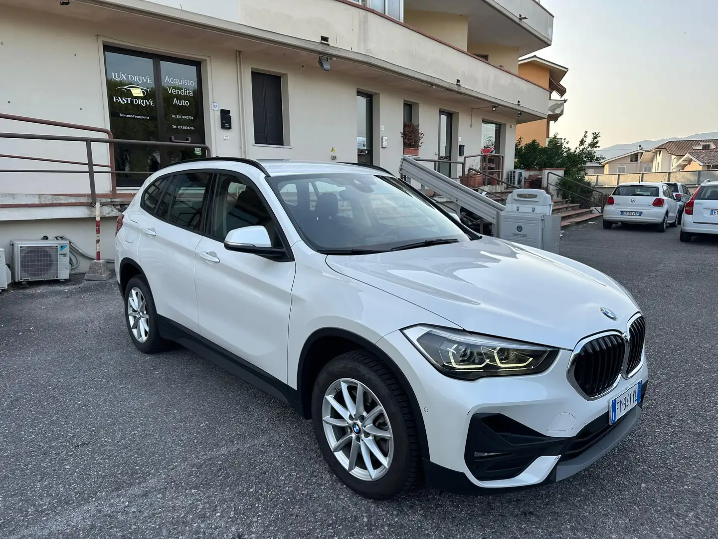BMW X1 X1 sdrive20d auto Bianco - 1