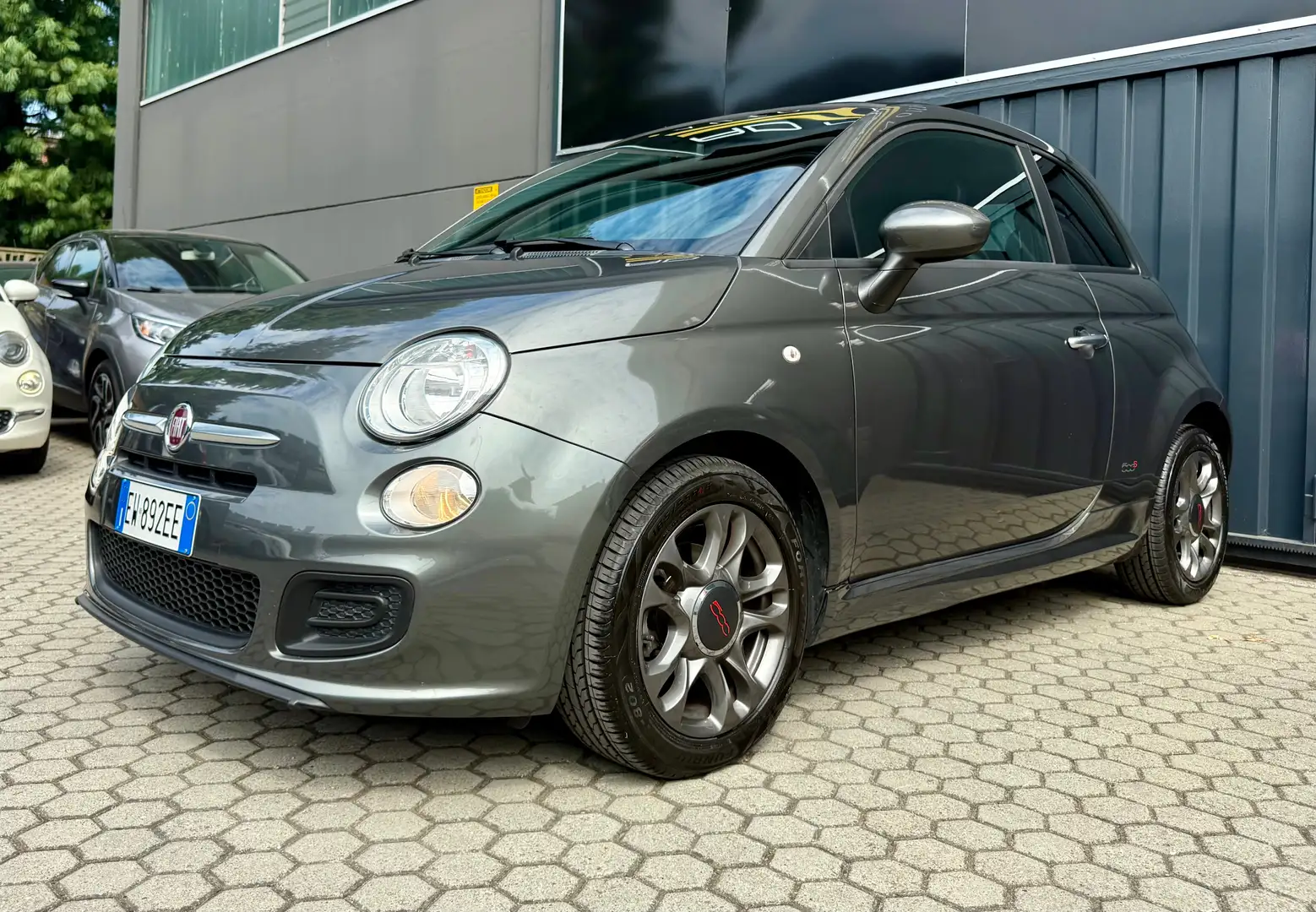 Fiat 500 FIAT 500 III 0.9 Benzina TWIN Air Turbo S 85 CV E6 Grigio - 1