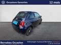 Fiat 500C 0.9 8v TwinAir 85ch S\u0026S Riva (volant bois) Blauw - thumbnail 2