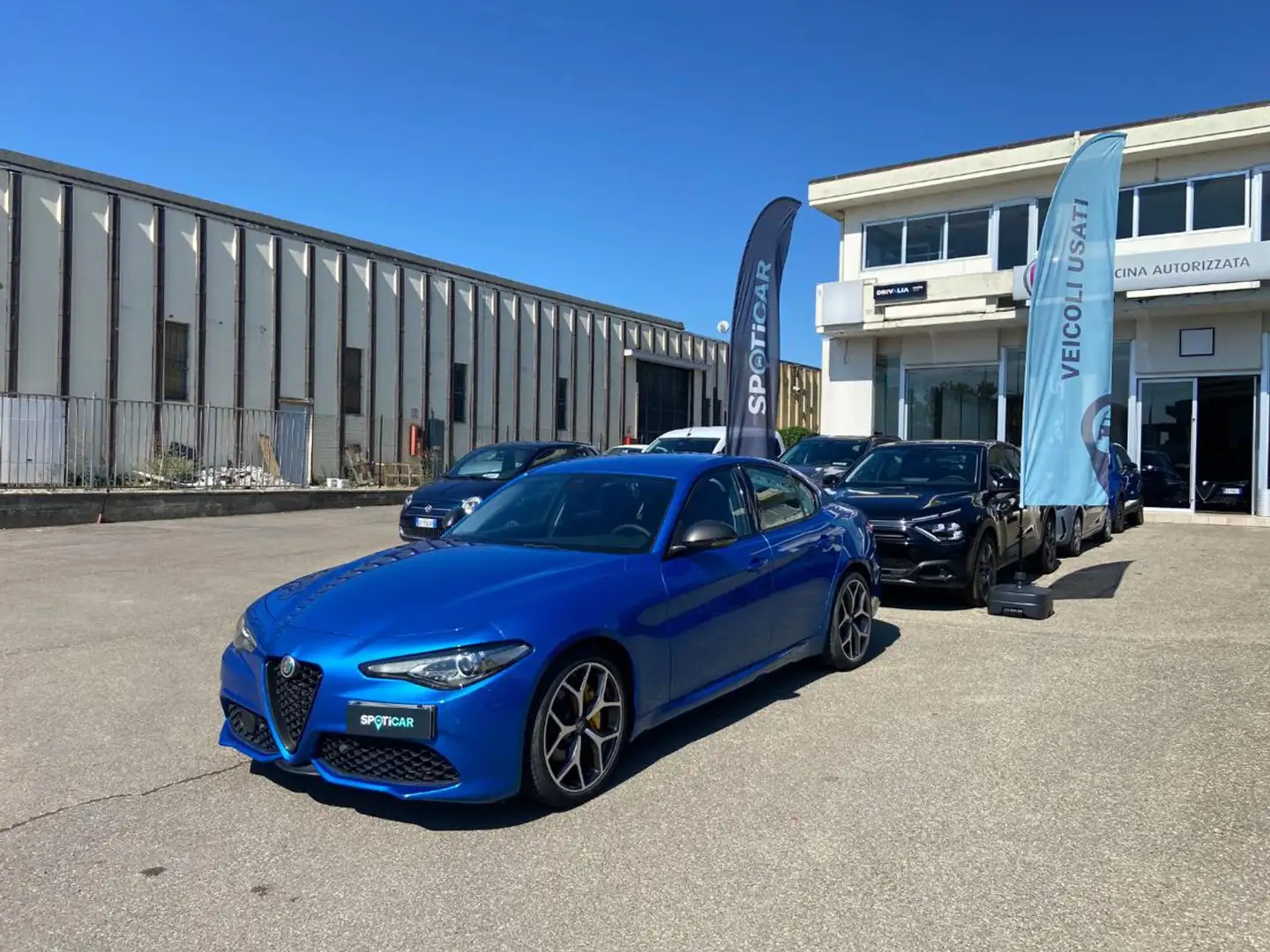 Alfa Romeo Giulia *PROMO* 2.2 Turbodiesel 190 CV AT8 B-Tech Bleu - 1