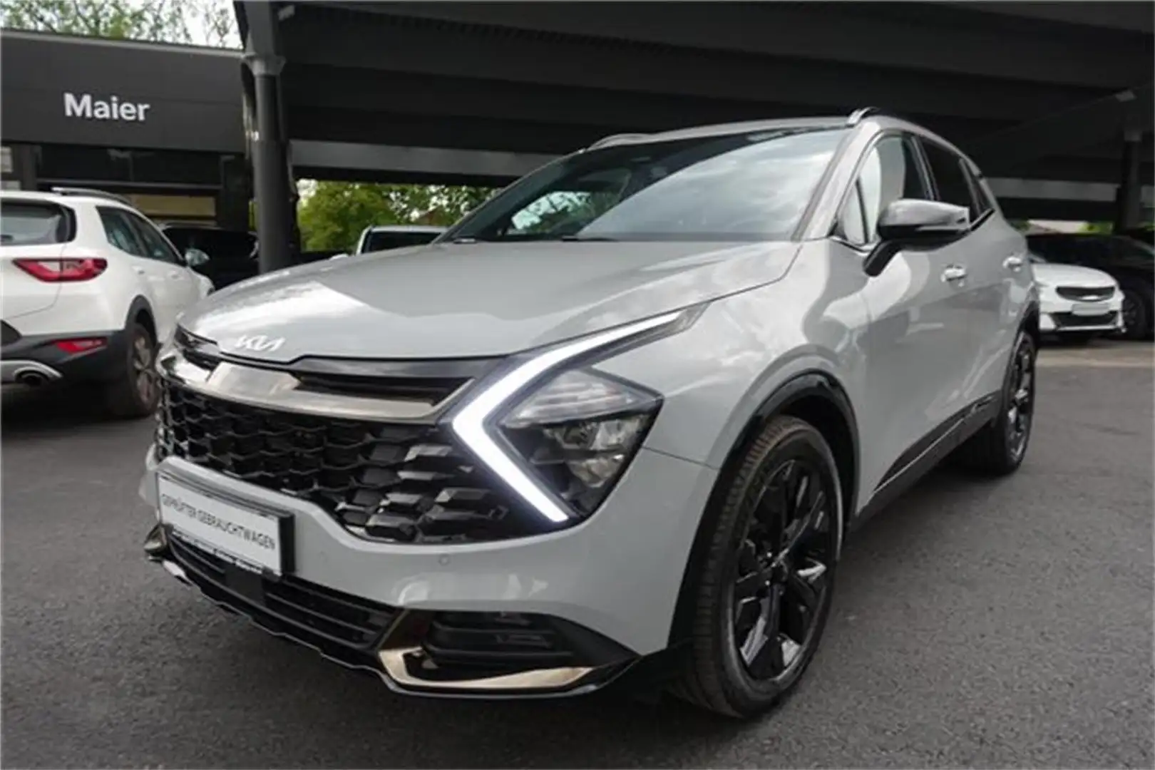 Kia Sportage 1,6 TGDI 48V Anniversary DCT NEUPREIS EUR Grau - 1